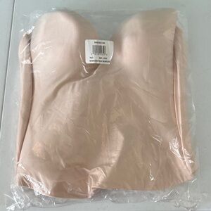 Essentials Strapless Bandeau - Cream NWT